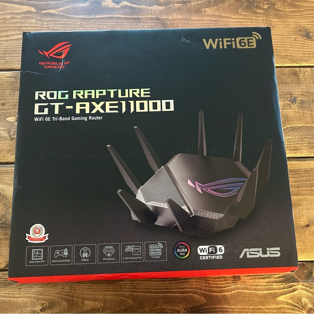 ASUS Rog Rapture GT - AXE11000 Router